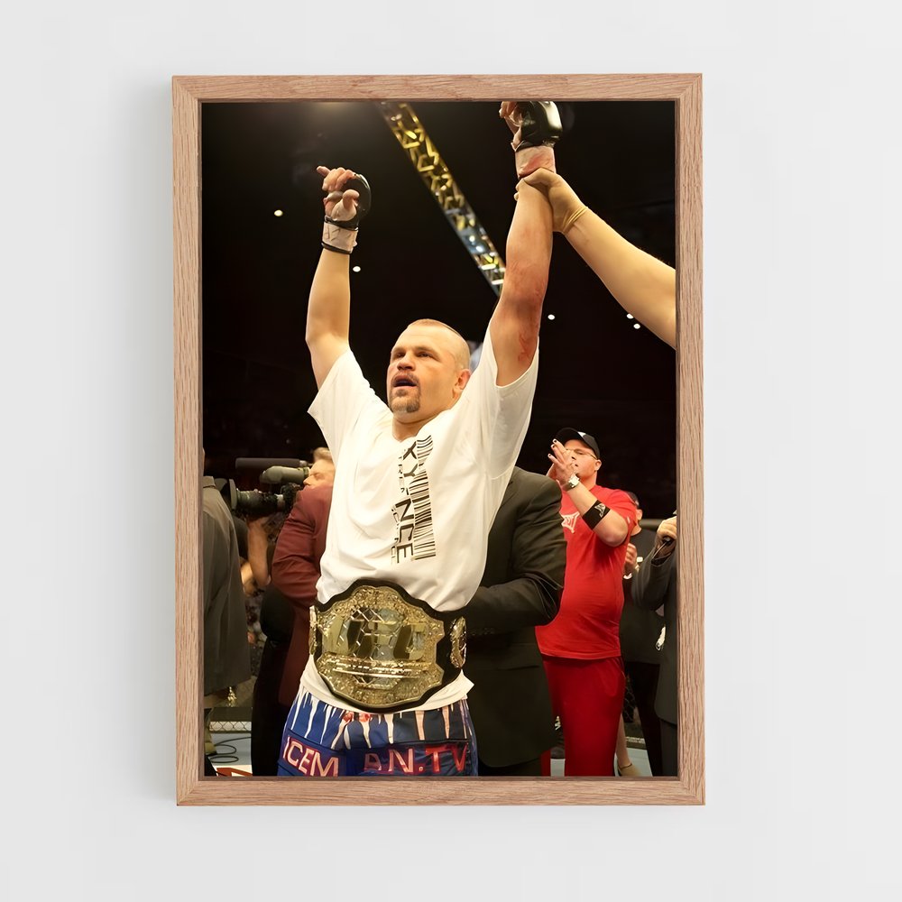 Poster Chuck liddell – affiche MMA (vue 4)
